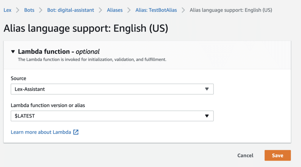 User Guide: Creating An Aws Lex-Based Digital Cloud Assistant Chatbot 37
