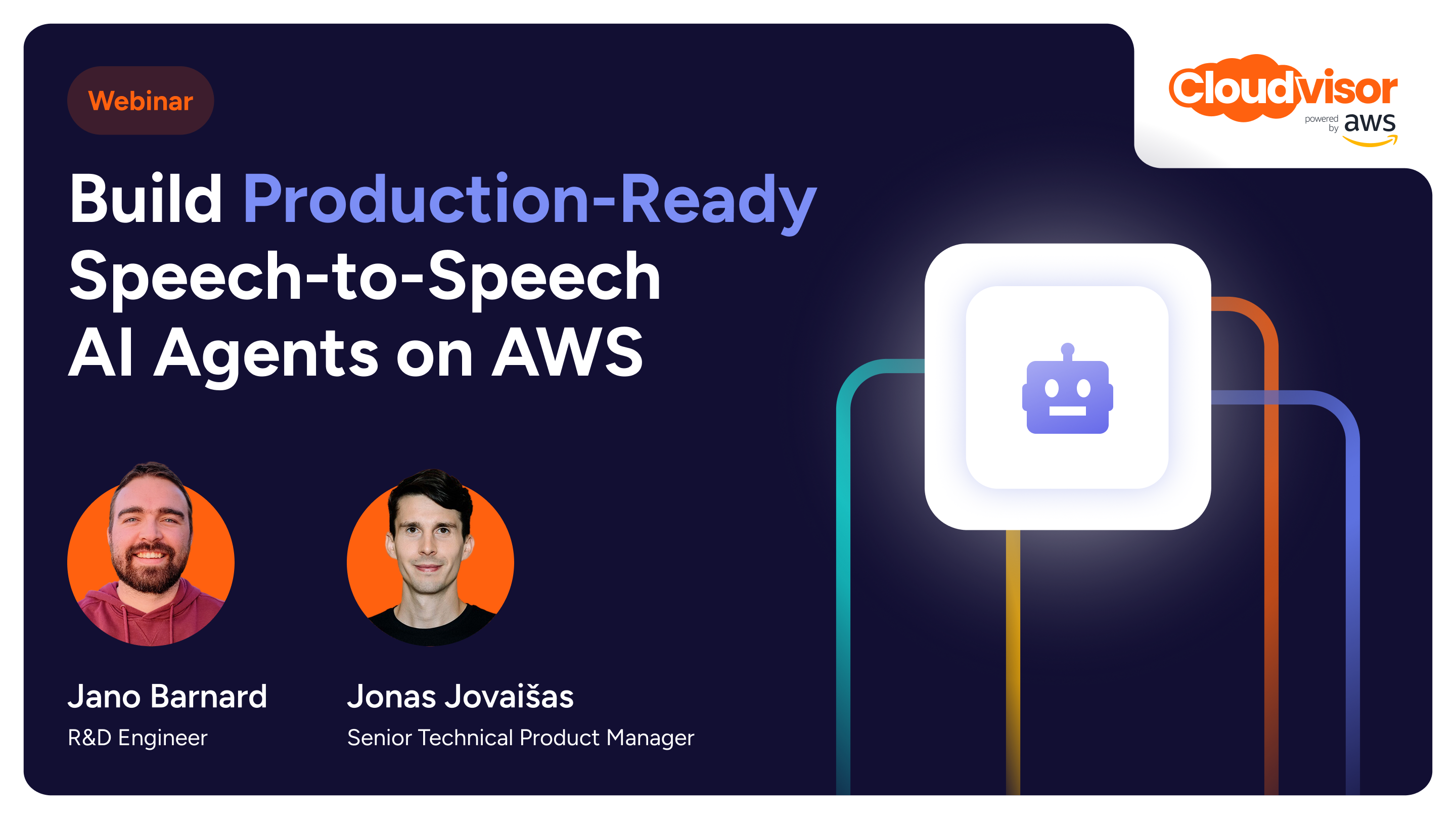 Build Production-Ready Speech-to-Speech AI Agents on AWS