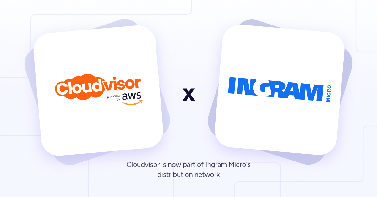 Cloudvisor Strengthens Its AWS Ecosystem Through New Partnership with Ingram Micro